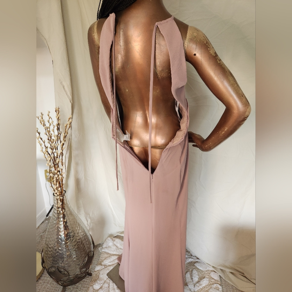 Wtoo Bridesmaid Dress Style 28305 Blush Pink - Picture 9 of 13